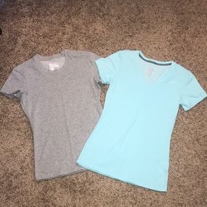 2 Nike Dri-Fit shirts